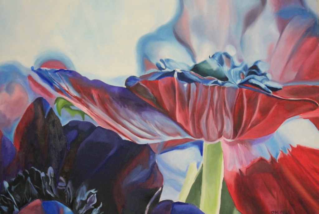Schilderij bloem 1